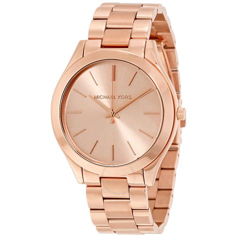 michael kors runway rose gold tone ladies watch mk3197|Michael Kors runway.